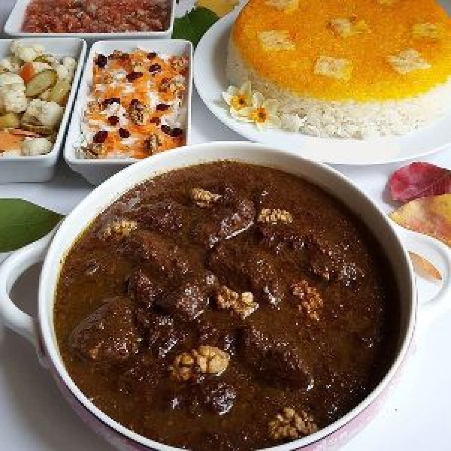 خورش فسنجان- هفت گرد