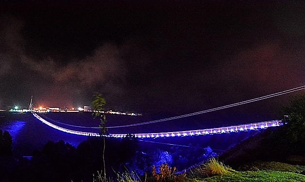 پل معلق مشگین‌شهر ساخته شده توسط مهندسان ایرانی- هفت گرد 
