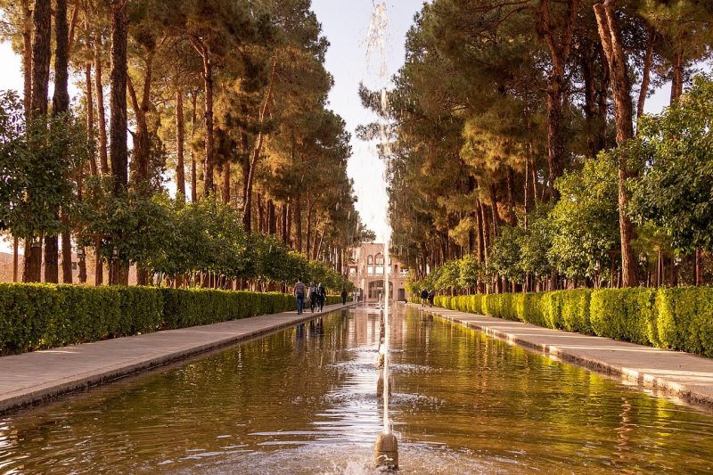 باغ «دولت‌آباد» در یزد- هفت گرد