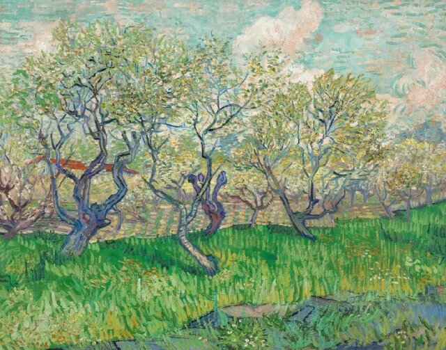 ۲. باغ شکوفهها (Orchard in Blossom)