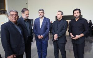 آیین بدرقه پیکر حسین (ایرج) خواجه‌امیری