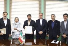 امضای تفاهم نامه جشنواره تئاتر کودک و نوجوان با حضور مرضیه برومند